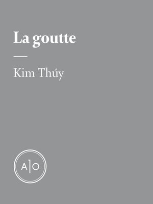 cover image of La goutte